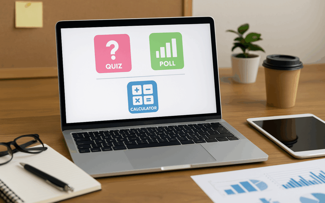 Interactive Content Strategy: Engaging Audiences Through Quizzes, Polls, and Calculators