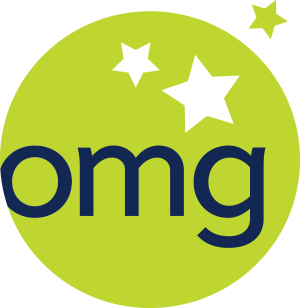 Online Marketing Goddess Logo Icon Lime Green