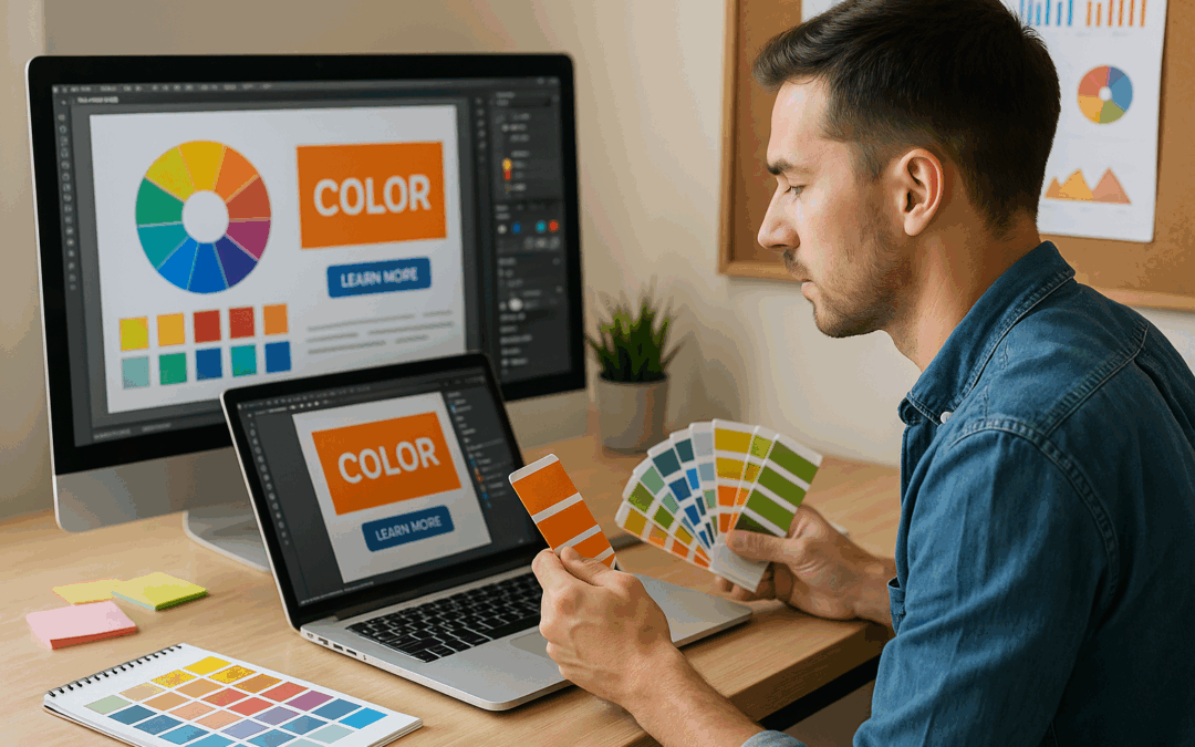The Psychology of Color in Digital Marketing: Designing for Conversions and Emotions