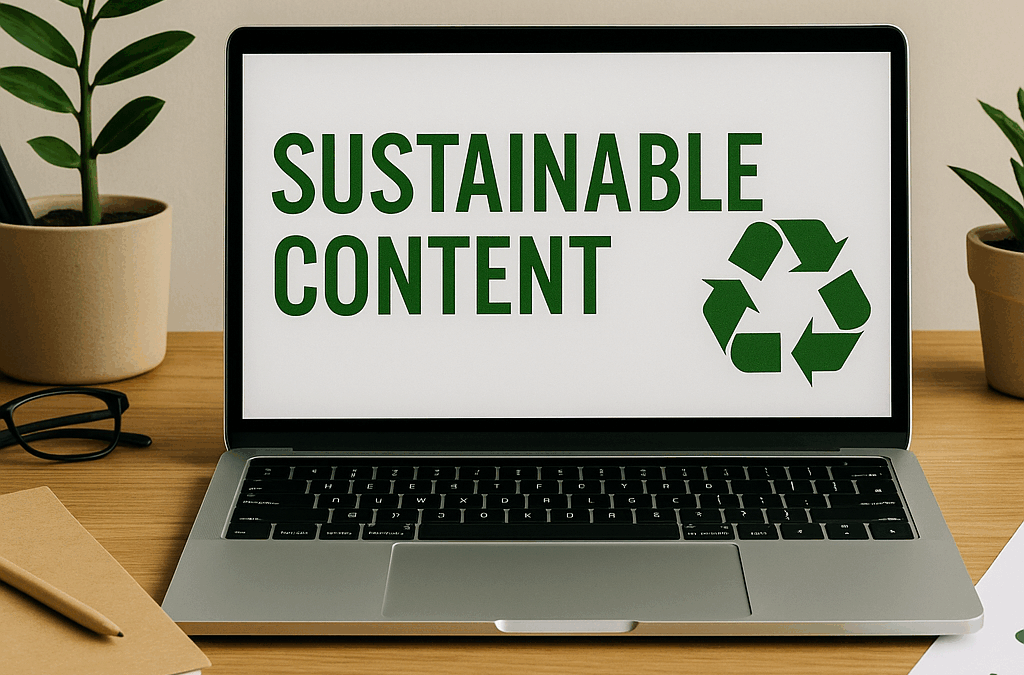 Sustainable Content Creation: How to Reduce Digital Waste Without Losing Reach